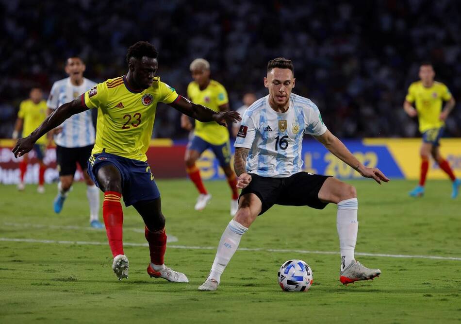 Argentina vs Colombia, Eliminatorias, EFE