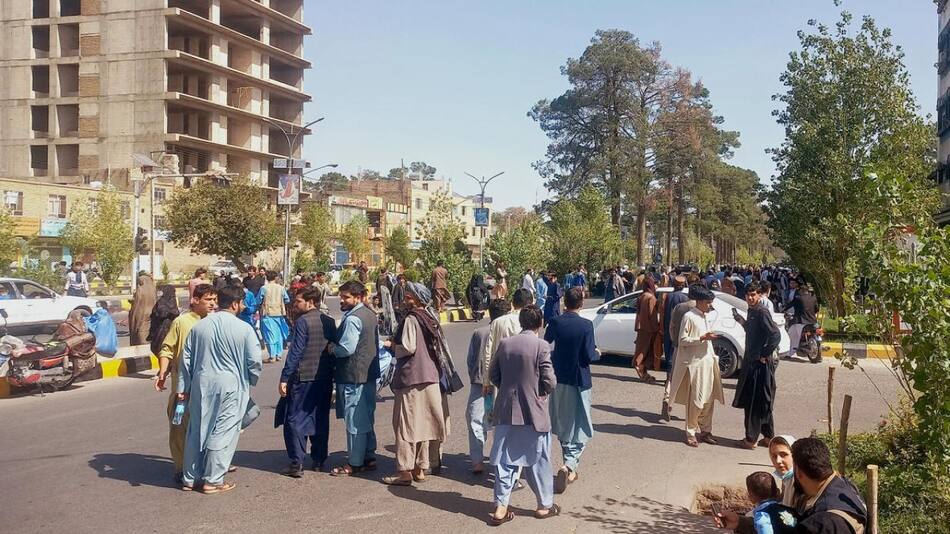 Terremotos en Afganistán. Foto: Télam.