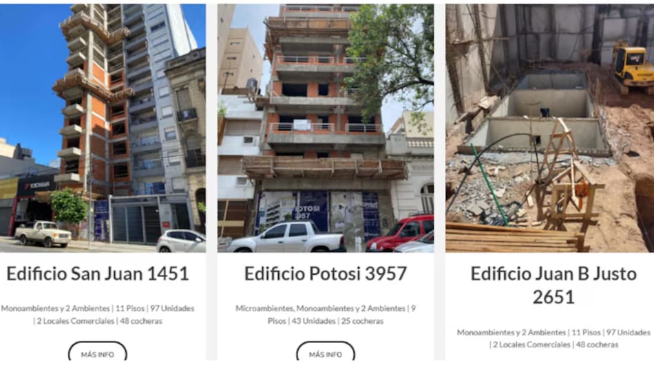 Proyectos inmobiliarios de Induplack Fiduciaria S.A.