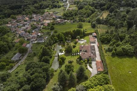La mansión que compró Julio Iglesias en Galicia. Foto gentileza.