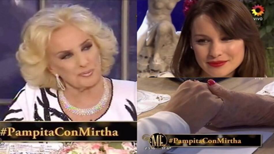 Mirtha y Pampita