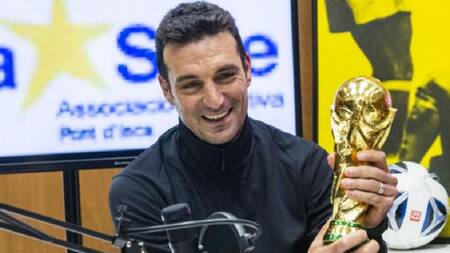 Lionel Scaloni, Selección Argentina. Foto: NA.