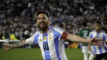 Lionel Messi, Selección Argentina. Foto: NA (Claudio Fanchi)