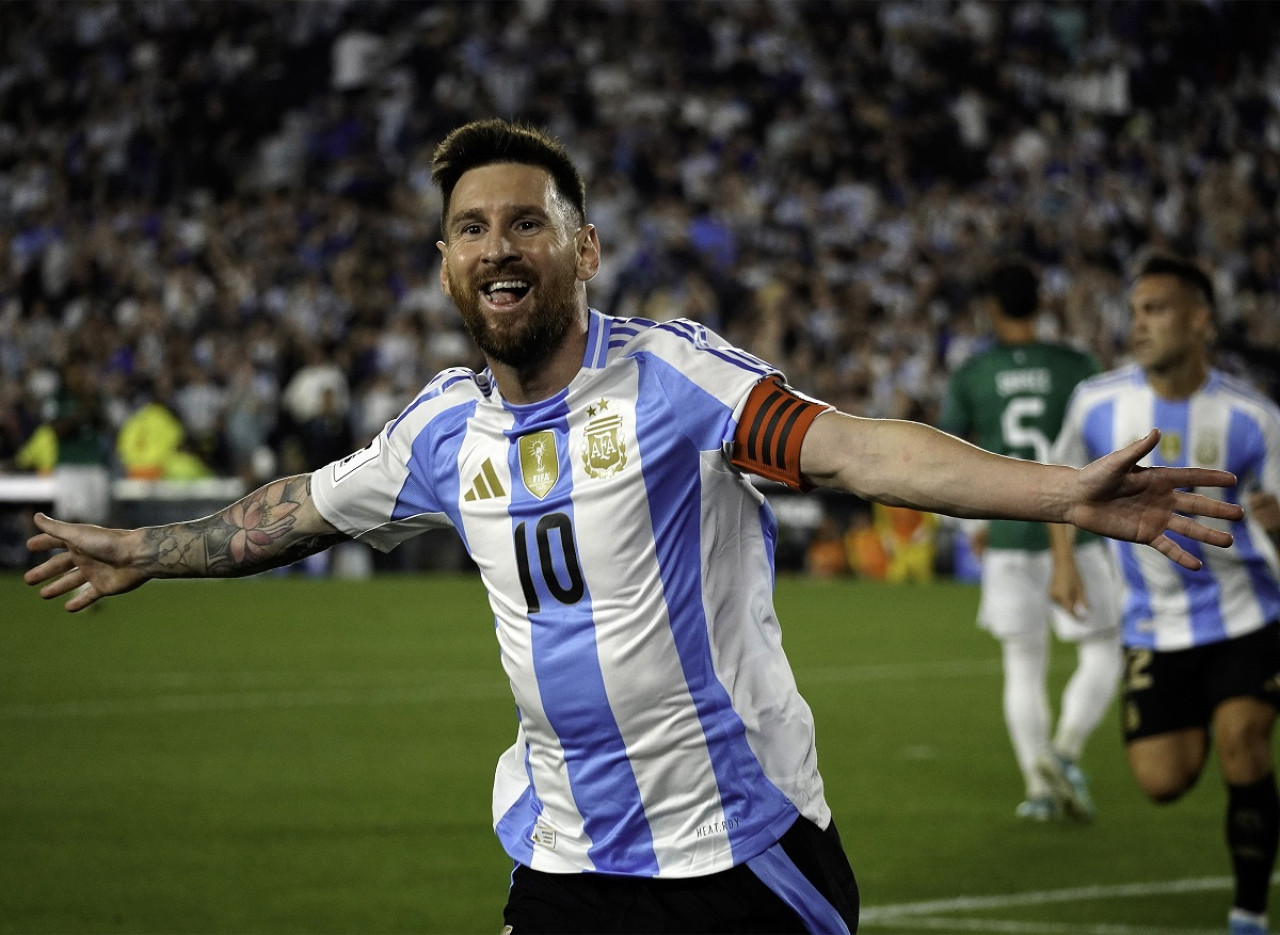 Lionel Messi, Selección Argentina. Foto: NA/Claudio Fanchi