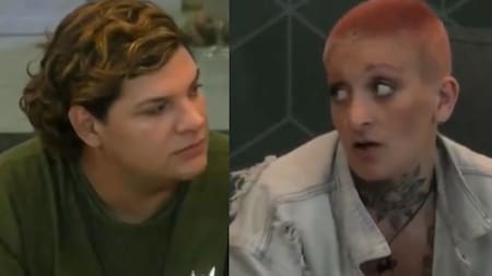 Furia y Emmanuel. Gran Hermano. Foto: captura