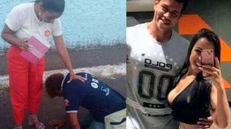 Vagabundo atacado por un personal trainer en Brasil