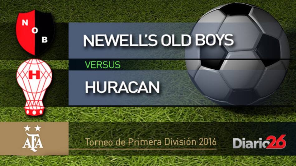 Torneo de Primera División 2016 - Newells Old Boys vs. Huracán