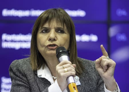 Patricia Bullrich, ministra de Seguridad. Foto: NA/DAMIAN DOPACIO.