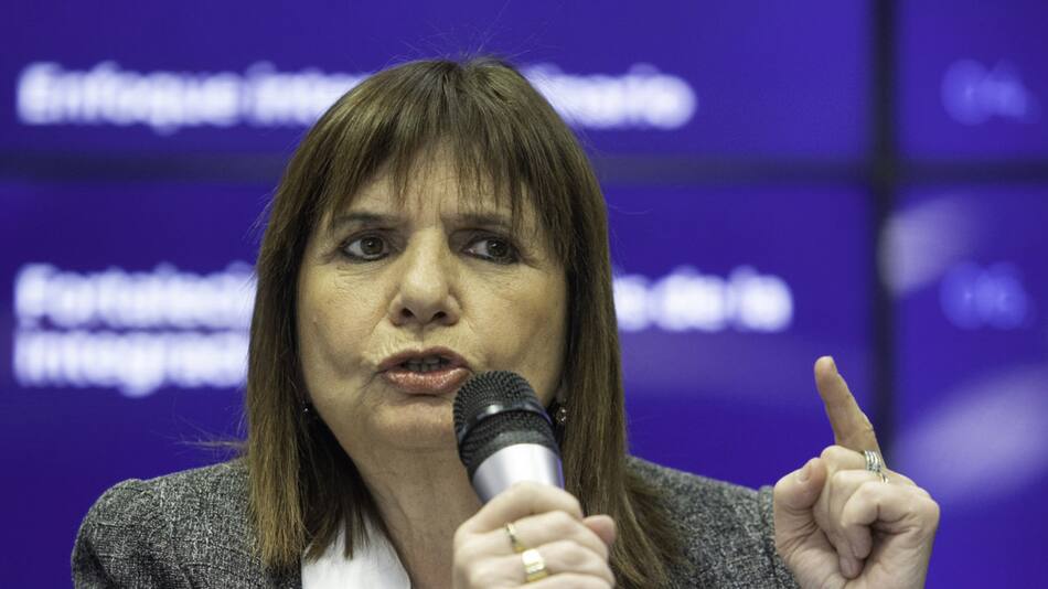 Patricia Bullrich, ministra de Seguridad. Foto: NA/Damián Dopacio.
