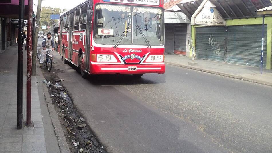 Colectivo línea 178. Foto: Twitter.