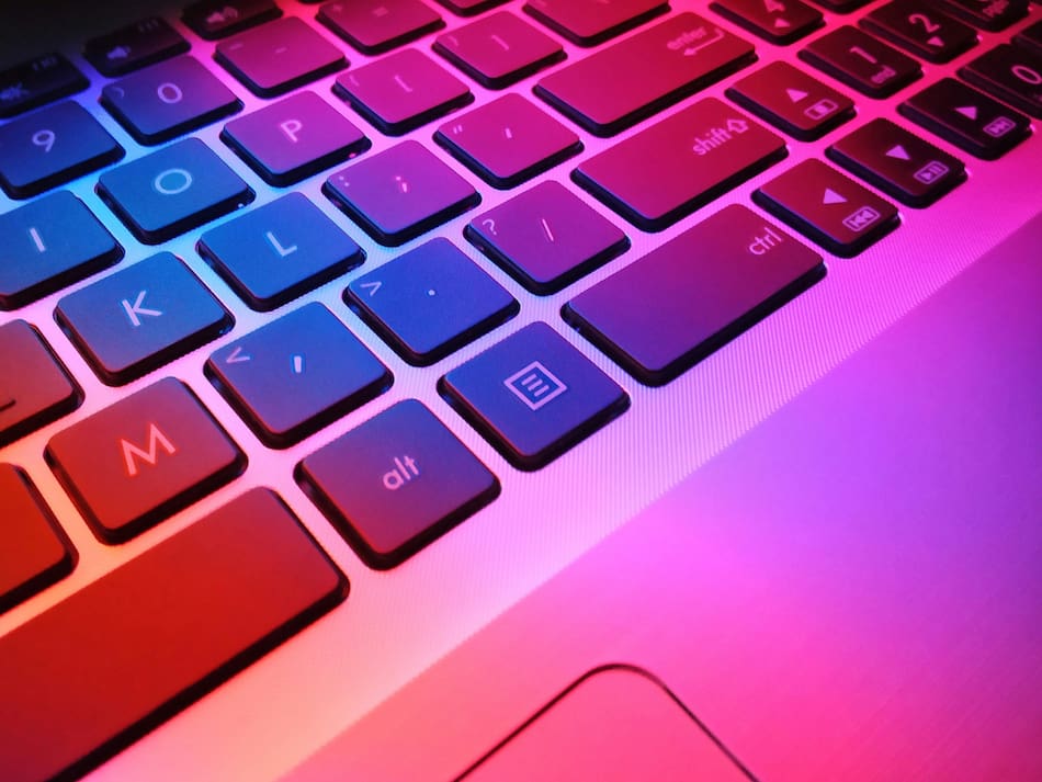 Teclado. Foto: Unsplash.