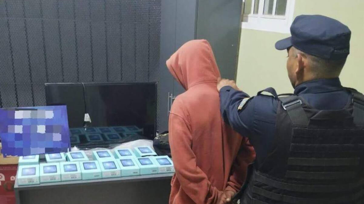 El delincuente fue detenido. Foto: El Liberal.