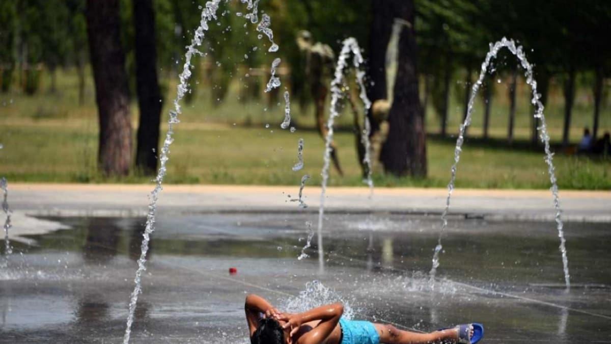 Calor extremo en Reino Unido. Foto: NA.
