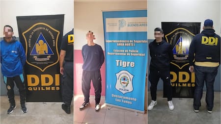 Detenidos al ir a votar en las elecciones legislativas bonaerenses.