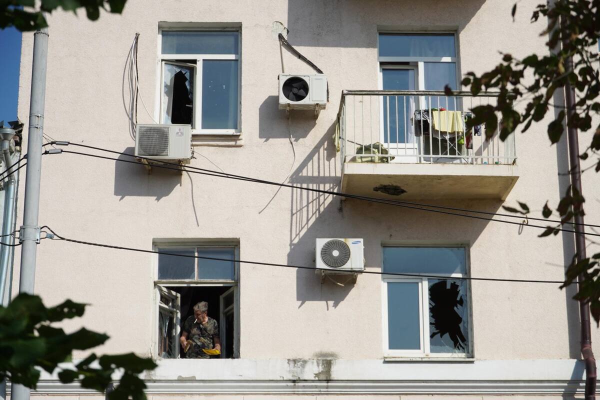 Guerra entre Rusia y Ucrania, ataque con drones. Foto: EFE.