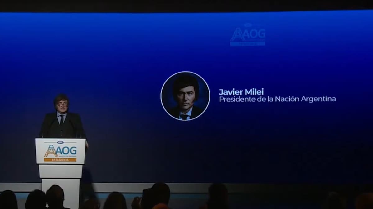 Discurso de Javier Milei en la Argentina Oil & Gas Expo, en Neuquén.