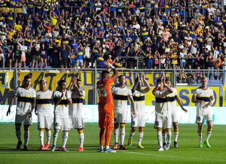 Sergio Chiquito Romero; Boca. Foto: Twitter @BocaJrsOficial.
