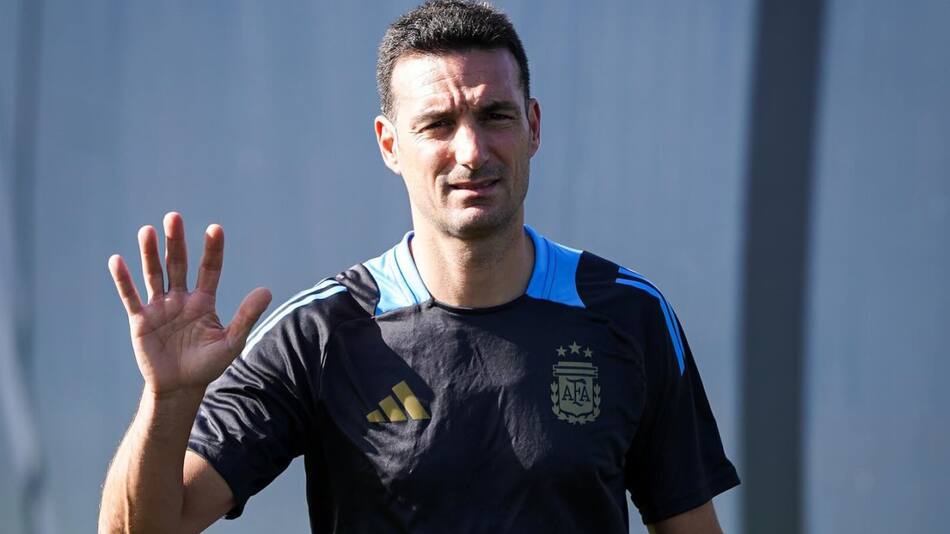 Lionel Scaloni, DT de la Selección Argentina. Foto: Instagram @afaseleccion.