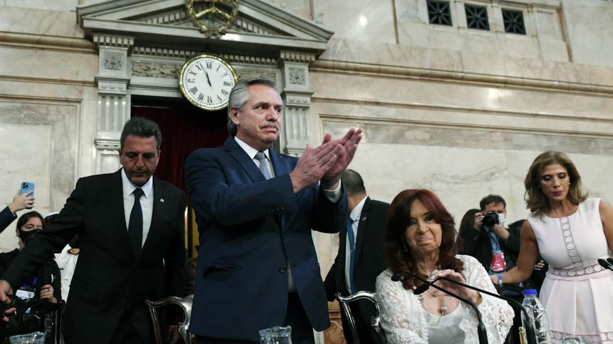 Alberto Fernández en inicio de sesiones ordinarias, AGENCIA NA