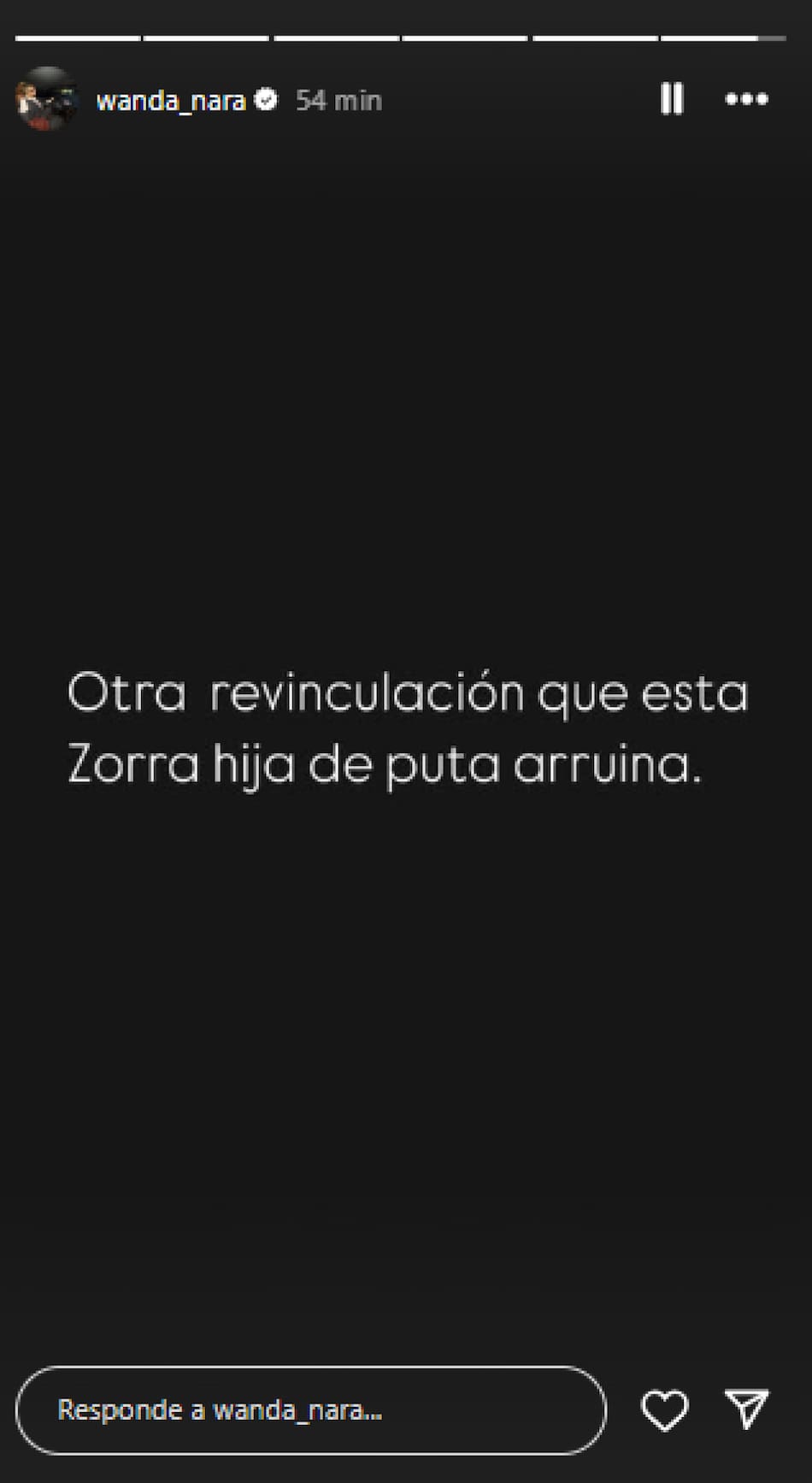 Wanda Nara se cansó de la China Suárez. Foto INSTAGRAM @sangrejaponesa