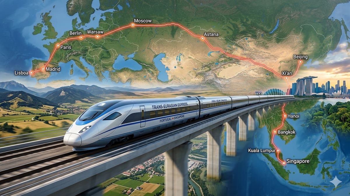 Cruzá Europa y Asia, atravesá trece países y sumergite en paisajes deslumbrantes en apenas 21 días.