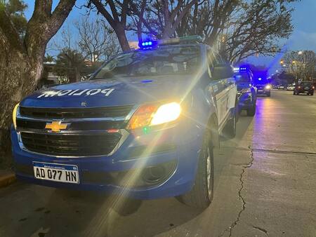 Patrullero de la Policía de Córdoba. Foto: X / @PoliciaCbaOf.