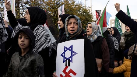 Protesta contra Israel. Foto: Reuters