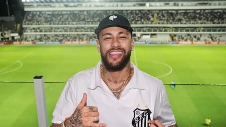 Neymar vuelve al Santos en 2025. Foto: X @santosfc