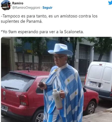Los mejores memes de la previa del partido Argentina vs. Panamá