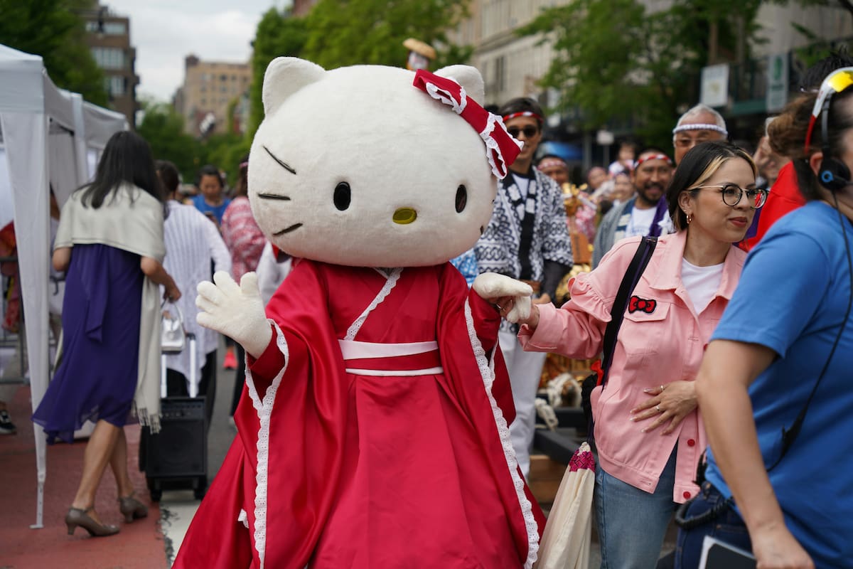 Hello Kitty; Sanrio.