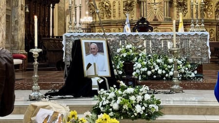 Misa al Papa Francisco. Fuente: X @GCBA