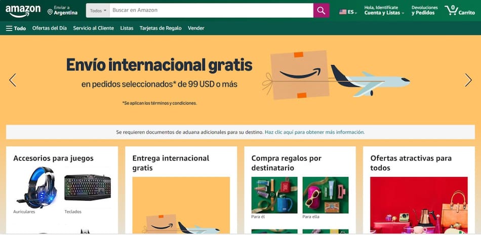Amazon. Foto: Captura.