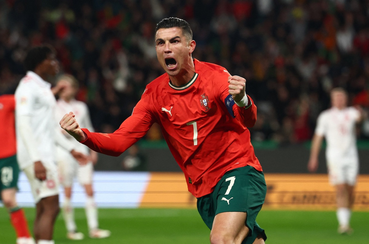 Portugal vs. Dinamarca; Nations League. Foto: Reuters (Pedro Nunes)