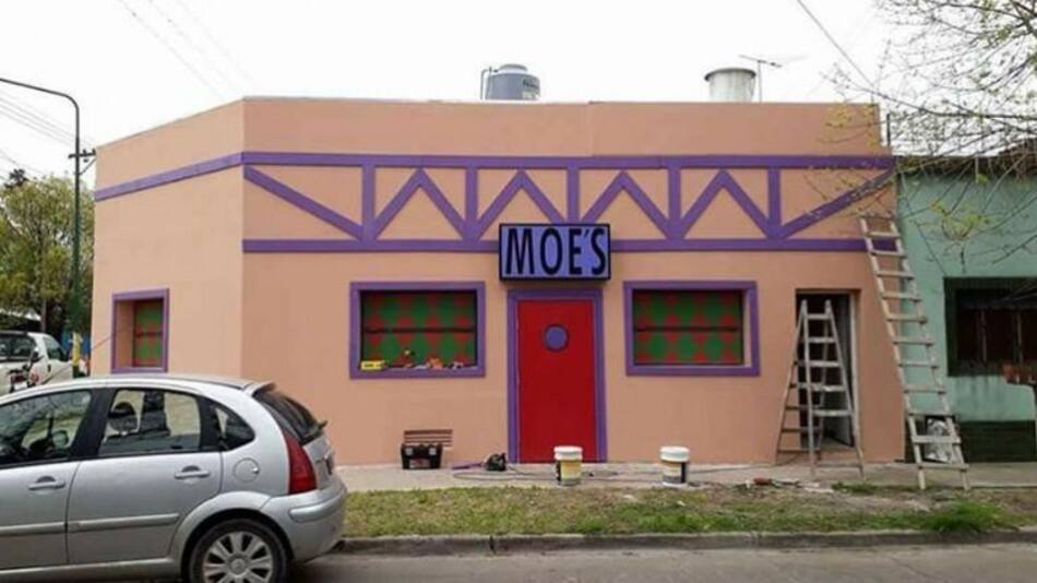 Bar de Moe Los Simpson