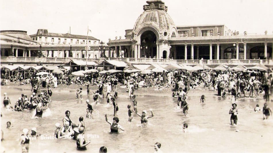 La antigua playa Bristol
