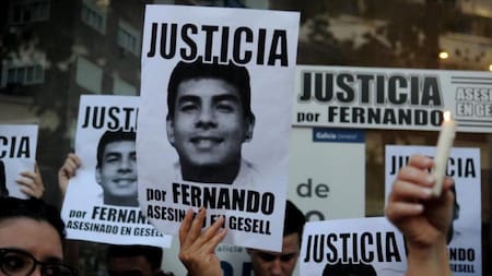 Pedido de justicia por Fernando Báez Sosa