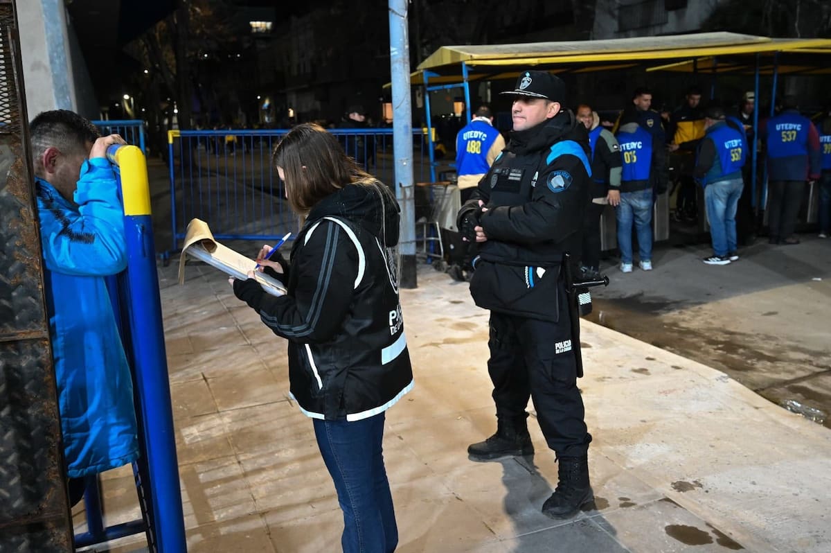 Capturan a un prófugo en La Bombonera