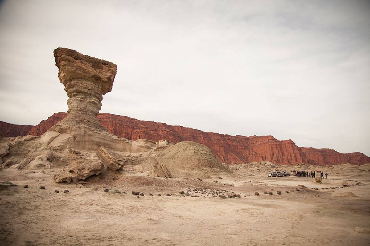 Postales de Ischigualasto, en San Juan.