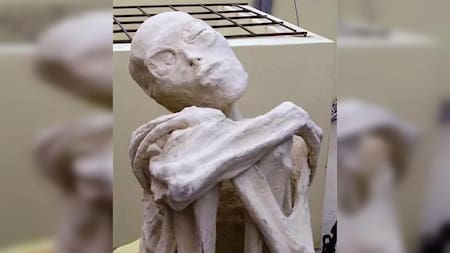 Momia hallada en Nasca, Perú