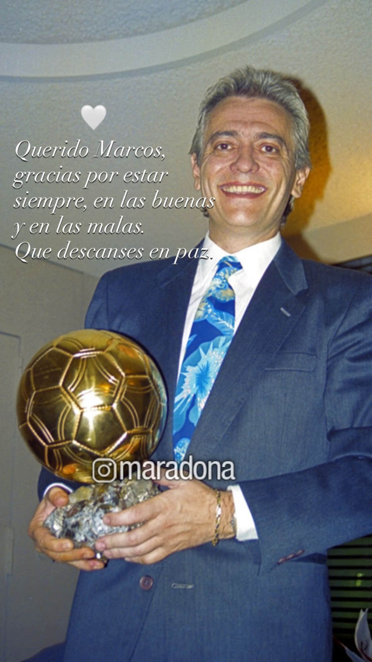 Murió Marcos Franchi