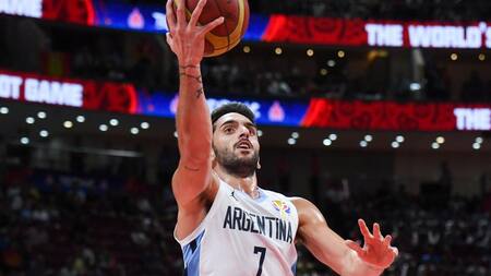 Facundo Campazzo, básquet. Foto: NA.