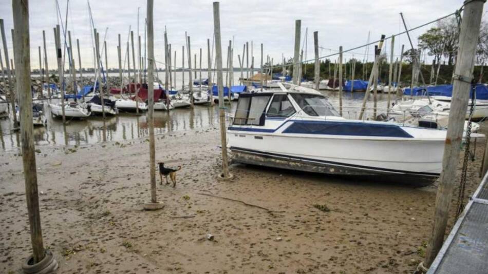 Histórica bajante del Río Paraná, NA