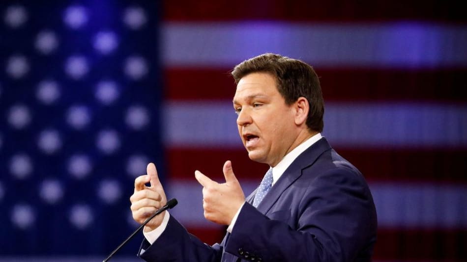 Gobernador Ron DeSantis. Foto: Reuters