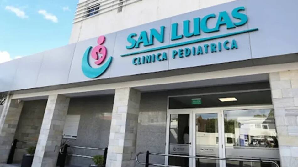Clínica pediátrica San Lucas en Neuquén. Foto: NA