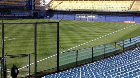 La Bombonera - césped