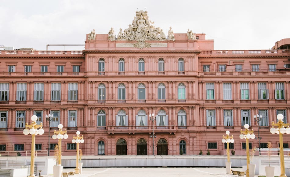 La sede del poder Ejecutivo. Foto: Casa Rosada