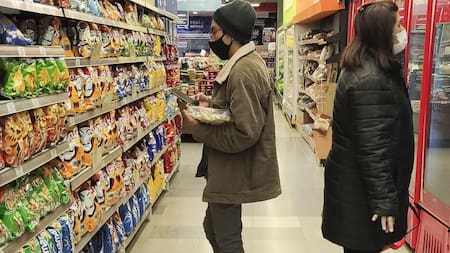 Supermercado, canasta básica de alimentos, consumo, inflación, Foto NA