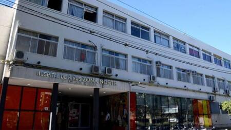 El hospital rosarino donde está internado el menor con hepatitis. Foto: NA.