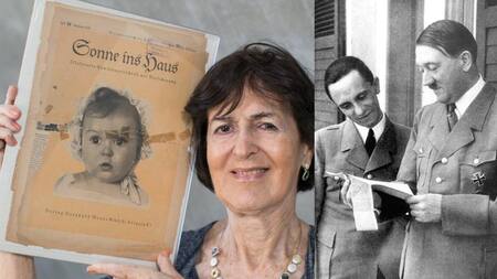 Hessy Taft, perfecta niña nazi, nazis, nazismo, Joseph Goebbels, Adolf Hitler