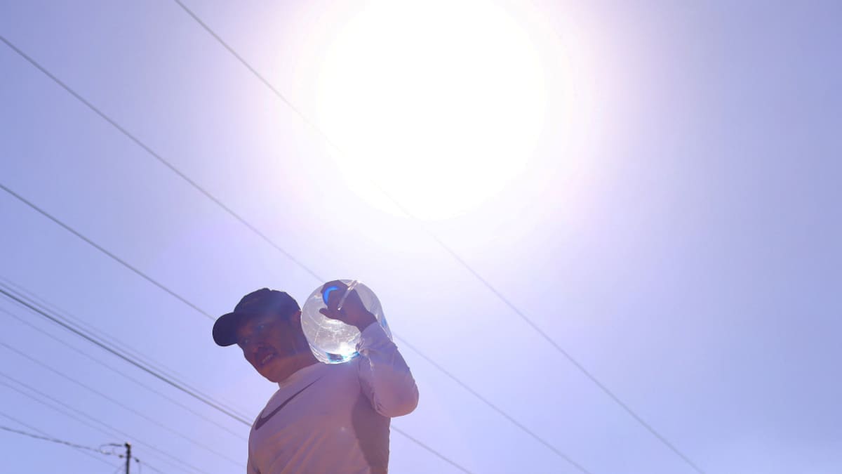 Ola de calor. Foto: Reuters.